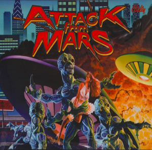 Attack from Mars with Kinect Support